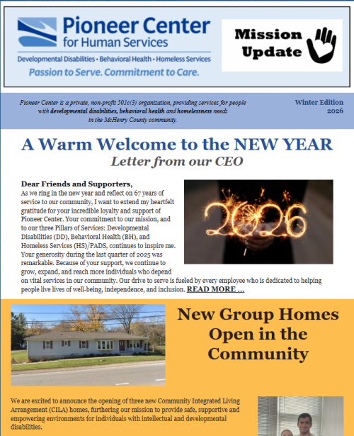 Winter Newsletter 2026