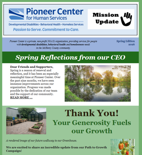 Spring Newsletter 2026