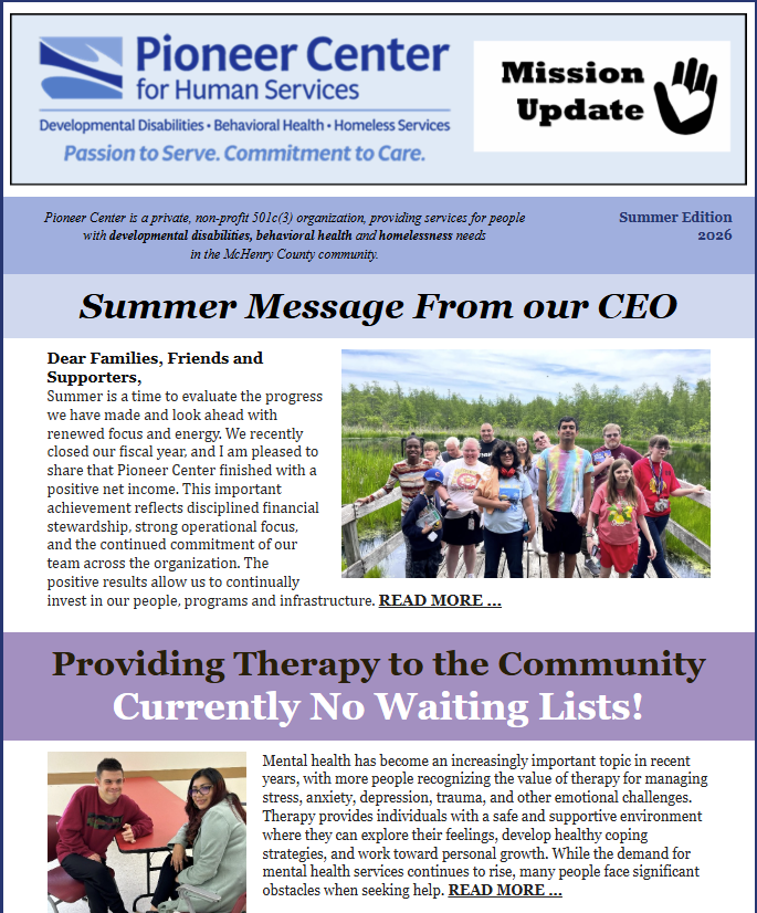 Summer Newsletter 2026
