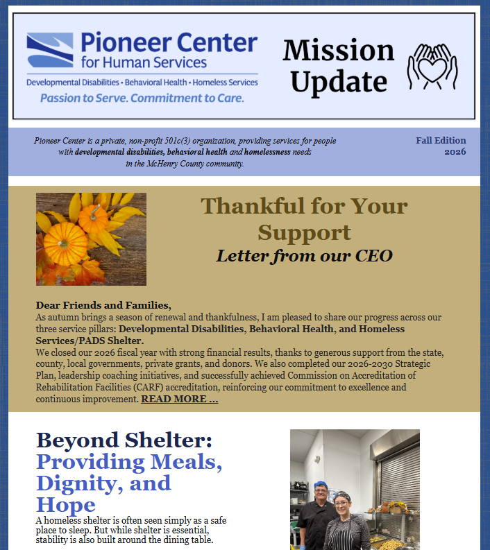 Fall Newsletter 2026